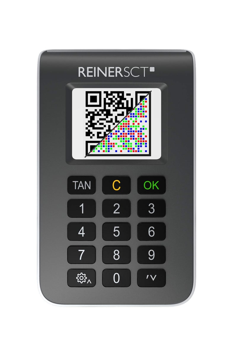 Generátor kódov REINER SCT tanJack Photo QR chipTAN pre online bankovníctvo