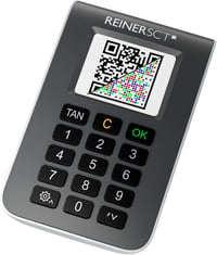 REINER SCT tanJack Photo QR chipTAN generátor online bankoláshoz 2