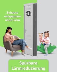 RELAWI Ajtótömítés Fehér és Szürke Színben - Huzatblokkoló Ajtószigetelés 6