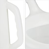 Relaxdays 5L Olajcsere Adagoló Rugalmas Csővel Autóhoz Fehér - 42 centimeters 9