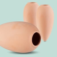 Relaxdays Hlinené zavlažovacie kužele, súprava 6 ks, 170 ml, zavlažovacia pomôcka pre izbové rastliny a balkónové debničky, terakota 8