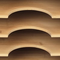 Relaxdays bambusz levéltartó, 5 rekeszes irodai szervezőtálca A4 papírhoz 7