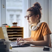 Relaxdays bambusz levéltartó, 5 rekeszes irodai szervezőtálca A4 papírhoz 3
