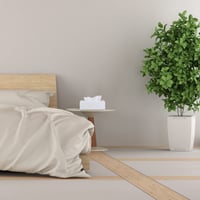 Suport pentru șervețele Relaxdays din bambus cu bază glisantă, cutie pentru șervețele, 7,5 x 24 x 12 cm, alb 5