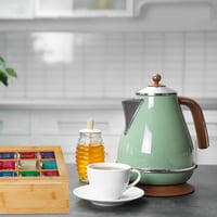 Cutie pentru ceai Relaxdays din bambus cu 12 compartimente, capac cu fereastră, organizator pentru pliculețe de ceai, 9x28x23 cm, natur 3
