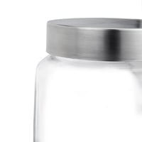 Relaxdays staklenke za bombone, 2 komada, 1,5 L, ravno i nagnuto postavljanje, prozirne 5