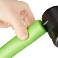 Relaxdays Posilňovač nôh a paží na domáce použitie, multifunkčný leg press, penové polstrovanie, zelený 6