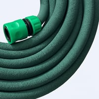 Furtun de irigare prin picurare Relaxdays 20 m, Furtun de stropire pentru straturi înălțate și garduri vii, Sistem de irigare pentru grădină, Verde 7
