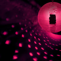 Glob disco Relaxdays, diametru 30 cm, glob decorativ cu oglinzi, cu agățătoare, glob mare pentru petreceri cu inel metalic, argintiu 5
