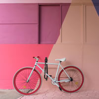 Relaxdays Nástenný a podlahový kotviaci bod na bicykel a motocykel, 14 mm oko, oceľ a plast, čierny 2