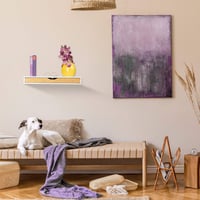Nástenná polica Relaxdays so zásuvkou, 8x60x24 cm, škandinávsky dizajn, MDF a bambus, biela/prírodná 5