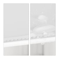 Relaxdays bijela plastična polica za cipele s 4 pretinca i vratima, za 8 pari cipela, modularni stalak, 91x49x36,5 cm 7