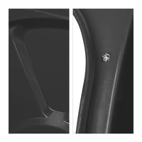 Oglindă rutieră Relaxdays 45 cm, profesională, rezistentă la intemperii, neagră, pentru utilizare în interior și exterior, cu suport de montare 8