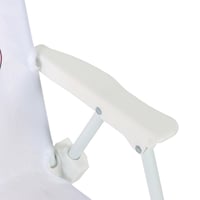 Detská kempingová stolička Relaxdays s motívom kravy, 51,5x36x37,5 cm, skladacia pikniková stolička, vonkajšia stolička, farebná 5