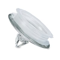 Dozator de băuturi Relaxdays cu suport, recipient de 8 l pentru limonadă, robinet și capac din oțel inoxidabil, dozator de apă din sticlă, transparent 8
