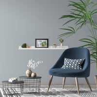 Relaxdays polica na obrazy, šírka 80 cm, úzka nástenná polica na fotorámiky, knihy a dekorácie, MDF, biela 2