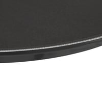 Relaxdays okrúhly servírovací podnos 2 ks, Ø 45 cm, protišmykový povrch, čašnícky podnos do gastronómie, čierny 8
