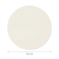 Relaxdays Okrúhly kameň na pizzu z kordieritu, priemer 33 cm, hrúbka 1 cm, do rúry aj na gril, na pečenie chrumkavej pizze a chleba, béžová 4