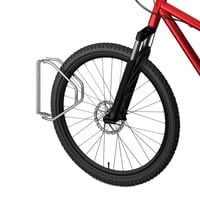 Relaxdays nástenný držiak na bicykle, 2 kusy, oceľový, otočný o 180 stupňov, strieborný 6