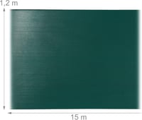 Relaxdays Kerítés Takaró Szövet 1,2x15m Zöld HDPE Időjárásálló - 120 x 1500 x 0.1 cm 4