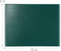 Relaxdays kerítéstakaró zöld HDPE UV-álló szélfogó panelkerítéshez - 2,0 x 10 Meter 4