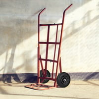 Relaxdays kolesá na ručný vozík, 2 ks, z plnej gumy odolné voči prepichnutiu, 3.00-4 palce, 20 mm os, max. 80 kg, 260x85 mm, čierne 2