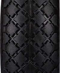 Relaxdays Kézikocsi Pókerék Szett 2db Tömör Gumi 260x85mm 80kg - Black-Red 8