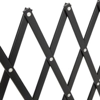 Barieră de siguranță extensibilă pentru câini Relaxdays, până la 96 cm, înălțime 48,5-60 cm, grilaj de siguranță din bambus pentru scări și uși, negru 6