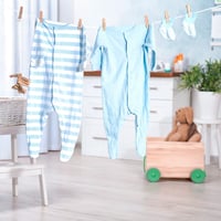 Relaxdays izvlačivo uže za sušenje rublja s automatskim namotavanjem, 12 m, bijelo, za balkon i vrt, aluminijski nosač 5