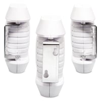 Relaxdays izvlačivo uže za sušenje rublja s automatskim namotavanjem, 12 m, bijelo, za balkon i vrt, aluminijski nosač 8