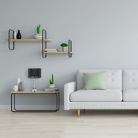 Stolná lampa Relaxdays s krištáľovým dizajnom a tienidlom, objímka E27, čierna, 54x29,5 cm, nočná lampa 5