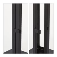 Set 3 Felinare Relaxdays, Felinare Decorative pentru Interior și Exterior, Negru 6