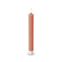 Relaxdays set LED svijeća, 6 komada, 25 x 2 cm, staroroze, dekorativne svijeće bez plamena 6