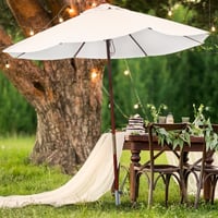 Relaxdays Kotviaci hrot na slnečník, oceľový, pre tyče do priemeru 32 mm, na kempovanie a pláž, sivý 2