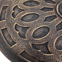Relaxdays Napernyőtalp 34-48 mm rúdátmérőhöz, Ø 49 cm, Vintage stílus, Fekete/Bronz 6