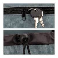Cărucior de cumpărături pliabil Relaxdays cu geantă detașabilă 28 L, cu roți, 92,5 x 42 x 28 cm, gri 7