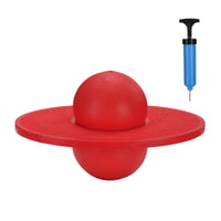 Relaxdays Pogo Ball za djecu, do 100 kg, igračka za skakanje na otvorenom, crvena 1