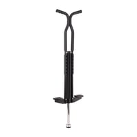 Relaxdays Pogo Stick gyerekeknek, max. 60 kg, párnázott, csúszásmentes, rozsdamentes acél, fekete 1