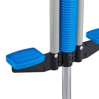 Relaxdays pogo štap za djecu, maks. 60 kg, podstavljen, neklizajući, nehrđajući čelik, plavi, vanjski štap za skakanje 7