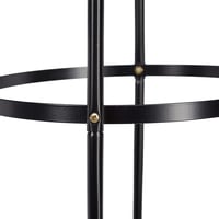 Suport pentru plante Relaxdays, set de 2, auto-susținut, pentru trandafiri și plante cățărătoare, rezistent la intemperii, 139 cm și 149 cm, negru 7