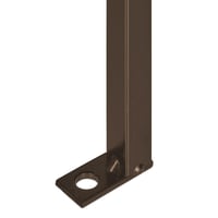 Arcadă de grădină Relaxdays din metal inoxidabil 224x110x41 cm pentru plante agățătoare, culoare bronz 6