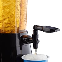 Pivná veža Relaxdays 2,5 l, s 20 pohármi na pivo, chladením a čapom, plastový dávkovač nápojov, farebná 8
