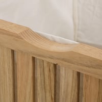 Relaxdays košara za rublje sa sjedalom, 100 L, 50x100x38 cm, prirodna i crna, kupaonska klupa s prostorom za odlaganje 7