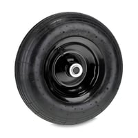 Relaxdays kotač za tačke 3.50-6, pneumatska guma 2 PR, nosivost 120 kg, čelični naplatak, s ventilom, crni 1
