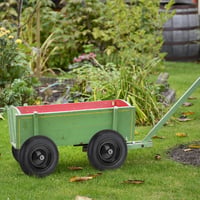 Relaxdays Talicska Kerék 3.50-8, Gumi Köpeny Acél Felni, Defektálló, Max. 100 kg Teherbírás, Csere Kerék, Fekete 5