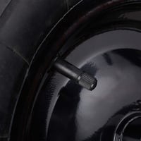 Roată de roabă Relaxdays 4.80/4.00-8, anvelopă pneumatică, roată de rezervă pentru roabă, jantă din oțel, valvă, până la 120 kg, negru 6