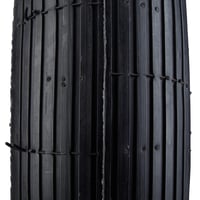 Roată de roabă Relaxdays 4.80/4.00-8 cu anvelopă pneumatică și valvă, capacitate portantă 120 kg, negru-roșu 6