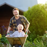 Relaxdays Fúrikové koleso z plnej gumy 4.80 4.00-8 s oceľovým diskom a osou, nosnosť 100 kg, náhradné koleso odolné proti prepichnutiu, čierno-červené 3