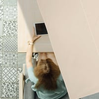 Relaxdays pravokutno sjenilo 5 x 6 m, vodootporno, otporno na UV zračenje, s užadima za zatezanje, za terasu i balkon, bež 3