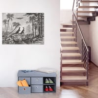 Bancă Relaxdays cu 6 sertare, pernă confortabilă, bancă de depozitare pliabilă, 39x76x38 cm, gri 4